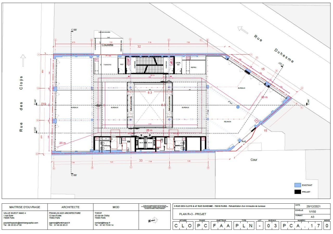 Bureau Paris 3710m² Location bureau Paris OLBUR2107091 47